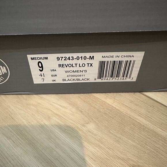 Palladium Revolt Lo TX Women’s Platform Sneakers Black Size 9 | Chunky Lug Sole - Picture 6 of 7